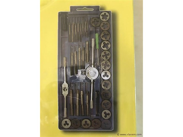 40 delige tap en snijset - afbeelding 2 van  3