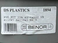 40 diverse pvc buizen - afbeelding 7 van  12