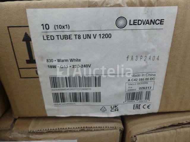40 dozen met 10 nieuwe led tl buizen advance t8 un v 1200 - afbeelding 5 van  5
