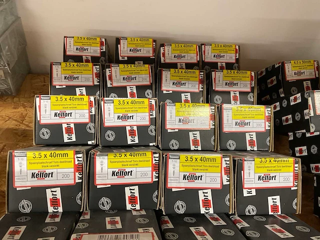 40 dozen spaanderplaatschroeven - afbeelding 6 van  6