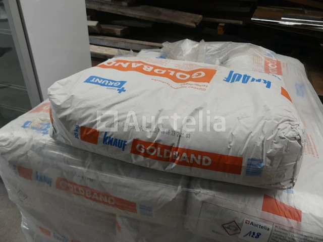 40 gipsen zakken (30kg) knauf goldband - afbeelding 3 van  4