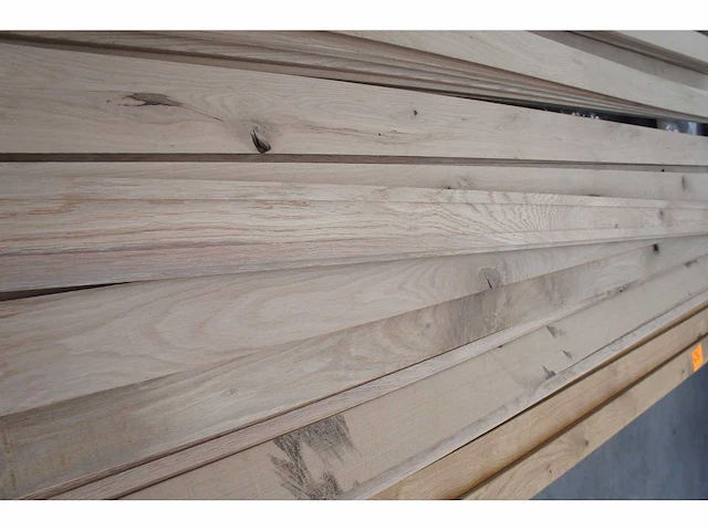 40 lm massief eiken plinten 14mm - afbeelding 3 van  6