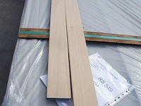 40 lm massief eiken plinten 14mm - afbeelding 1 van  3