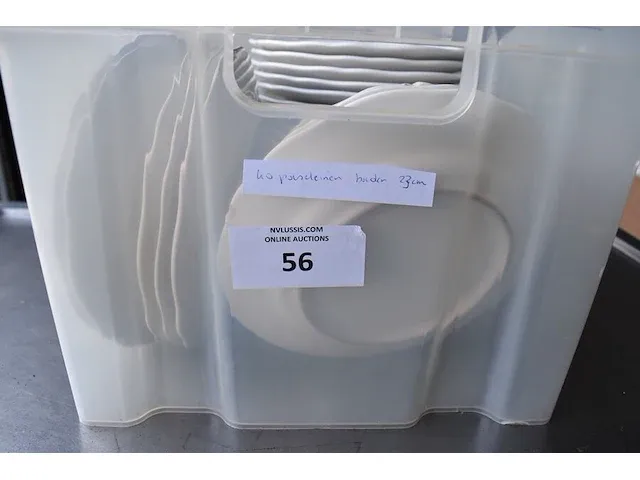 40 porseleinen borden 23cm - afbeelding 2 van  3