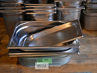 ± 40 rvs sorteer bakjes - afbeelding 3 van  4