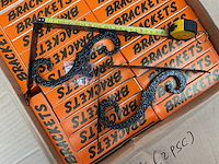 40 sets rustieke plank dragers - afbeelding 3 van  5