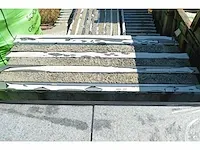 40 stuks eccoborder betonboord inox 125x5x14,5cm - afbeelding 1 van  2
