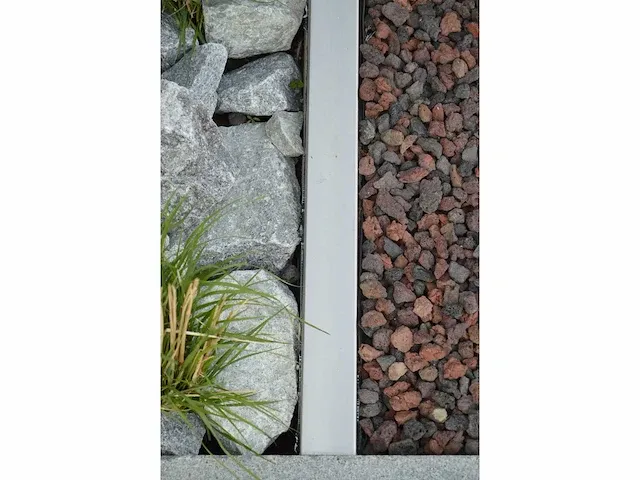 40 stuks eccoborder betonboord inox 125x5x14,5cm - afbeelding 2 van  2