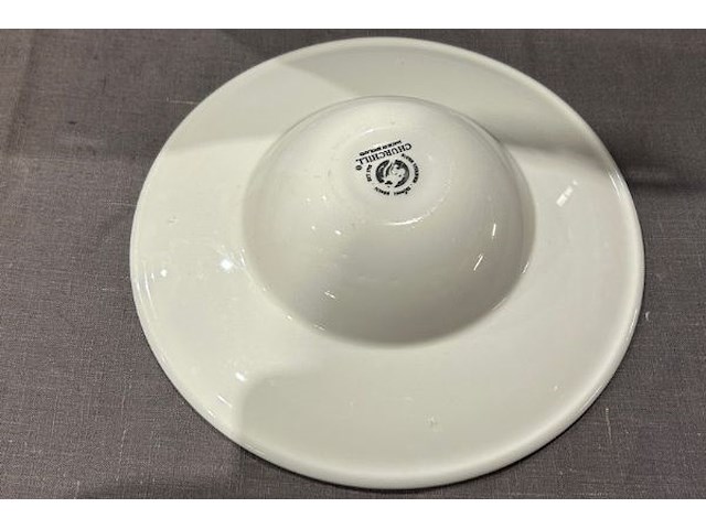 40 witte diepe borden - afbeelding 4 van  5