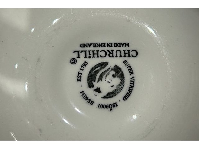 40 witte diepe borden - afbeelding 5 van  5