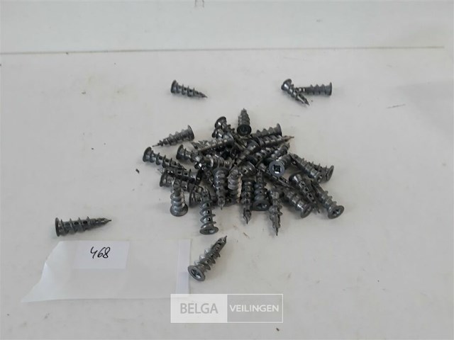 40 x gipsplaatplug 14x38mm metaal - afbeelding 1 van  3