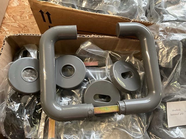 40 x grijze deurklinken - afbeelding 2 van  4