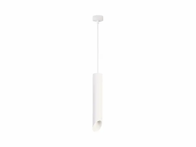 40 x gu10 decoratief hanglamp cilinder zand wit 30cm - afbeelding 1 van  2