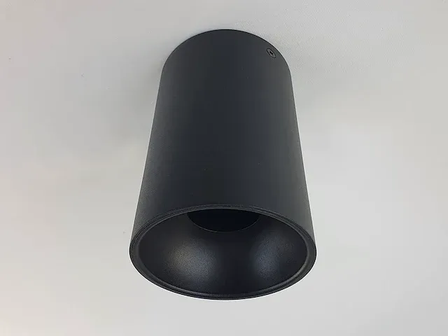 40 x gu10 opbouwspot armatuur cilinder zand zwart - afbeelding 2 van  4