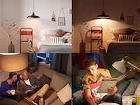 40 x led e27 lampjes, 8.5 watt, warm wit - afbeelding 3 van  8