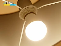 40 x led e27 lampjes, 8.5 watt, warm wit - afbeelding 6 van  8