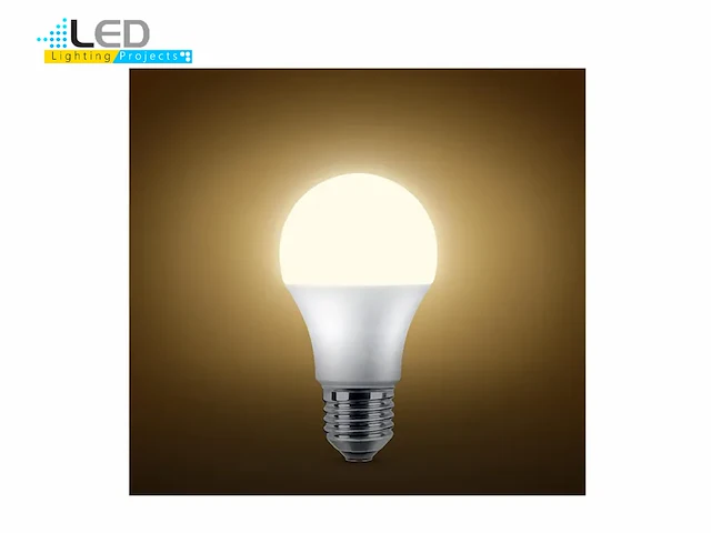 40 x led e27 lampjes, 8.5 watt, warm wit - afbeelding 7 van  8