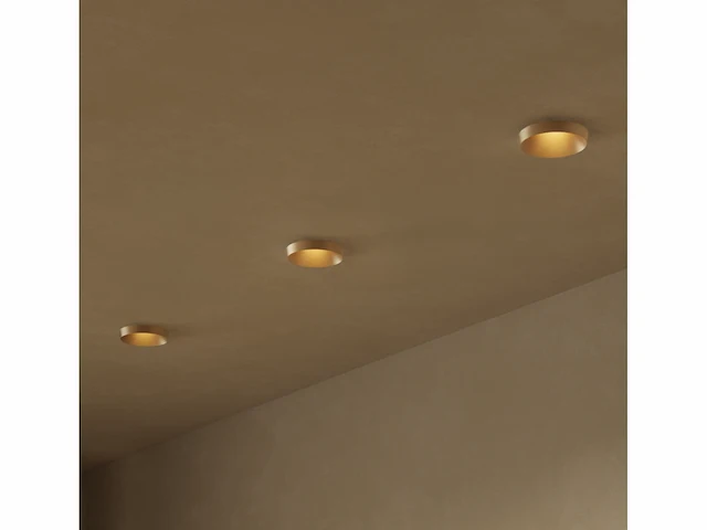 40 x lotus design inbouwspots goud - afbeelding 3 van  7