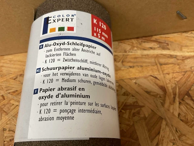 40 x schuurpapier; korrel 120 - afbeelding 4 van  5