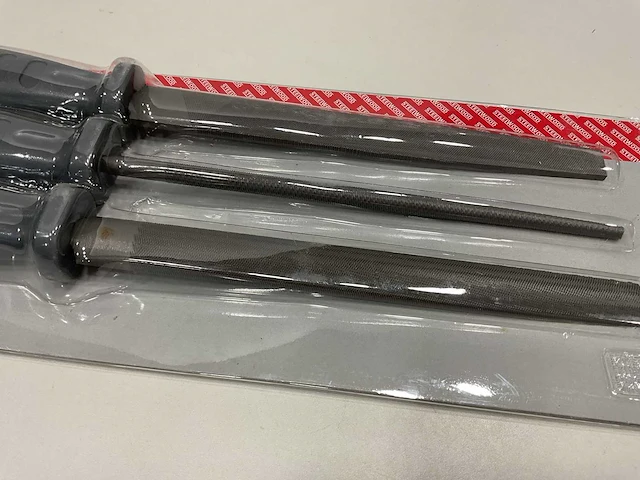 40 x set van 3 vijlen voor metaal met pvc handgrepen - afbeelding 2 van  5