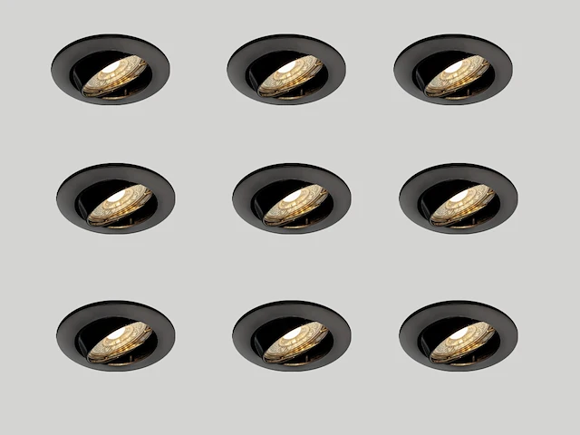 40 x solo blackline plafond inbouwspots - afbeelding 5 van  5