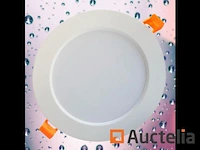 40 x venus 12w rond led paneel - waterdicht ip44 - 6500k (koud wit). - afbeelding 3 van  4