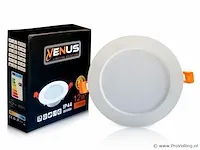 40 x venus 12w rond led paneel waterdicht ip44 4000k (neutraal wit) - afbeelding 1 van  4