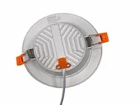 40 x venus 12w rond led paneel waterdicht ip44 4000k (neutraal wit) - afbeelding 3 van  4