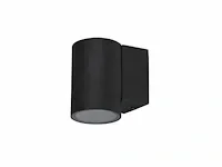 40 x wandlamp cilinder gu10 fitting zand zwart waterdicht - afbeelding 1 van  1