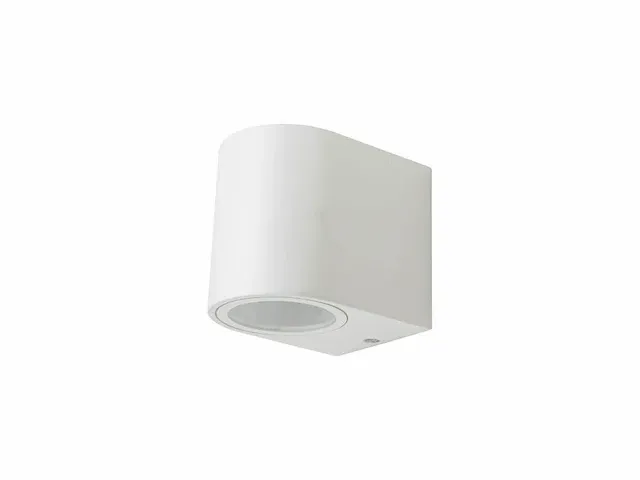 40 x wandlamp modern halfrond gu10 fitting zand wit waterdicht - afbeelding 1 van  3