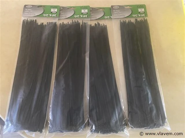 400 tie ribs in 4 verpakkingen van 100 stuks - afbeelding 1 van  2