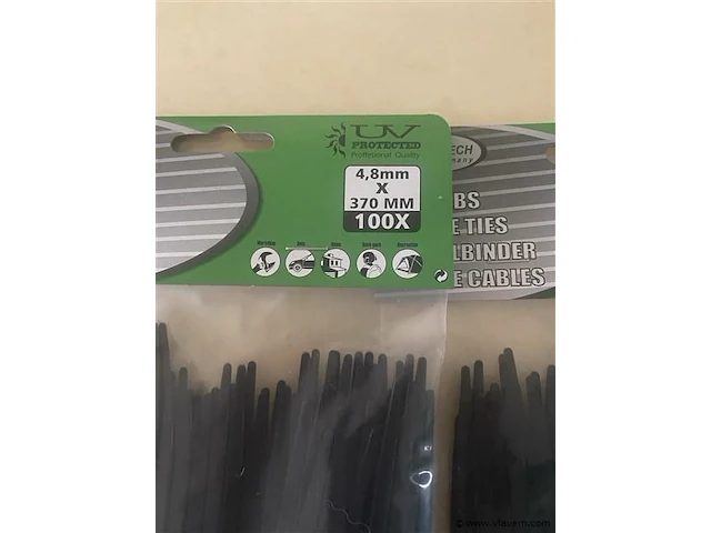 400 tie ribs in 4 verpakkingen van 100 stuks - afbeelding 2 van  2