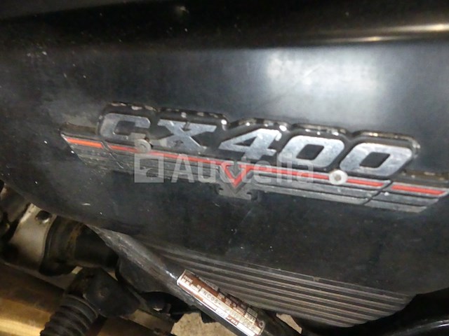 400cc honda cx400 motorfiets (1982-12.942 km)(vin: 201258) - afbeelding 2 van  16