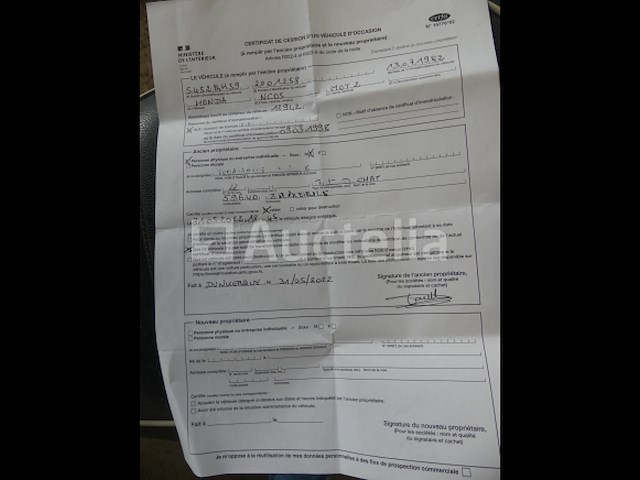 400cc honda cx400 motorfiets (1982-12.942 km)(vin: 201258) - afbeelding 14 van  16