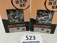 400x maxxfast houtschroef inox 5 x 50 torx - afbeelding 1 van  3