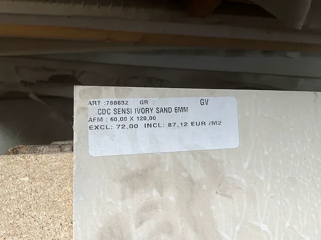 40,32m2 casa dolce casa sensi ivory sand 60x120 - 6 mm - afbeelding 3 van  3