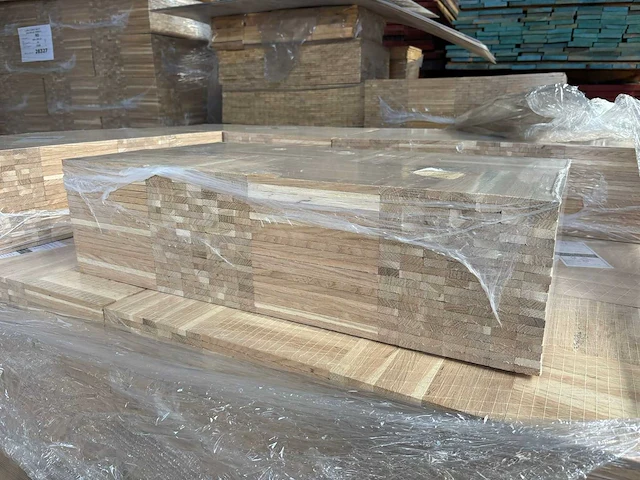 40,90 m² massief eiken mozaiekparket - afbeelding 5 van  5