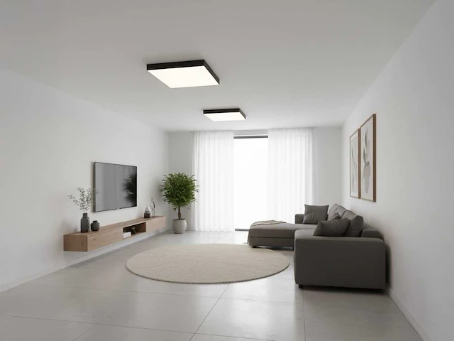 40w 4000k 60x60 led panelen zwart (10x) - afbeelding 4 van  9