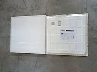 40w 60x60 smd led inbouw backlit panelen wit frame 3000k (10x) - afbeelding 4 van  6