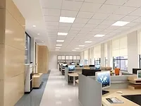 40w 60x60 smd led inbouw backlit panelen wit frame 4000k (20x) - afbeelding 1 van  6
