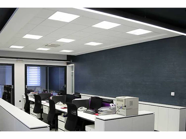 40w 6500k 60x60 led backlit panelen wit (60x) - afbeelding 2 van  7