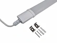 40w led batten dun licht 150cm koppelbaar waterdicht 6000k - afbeelding 3 van  5