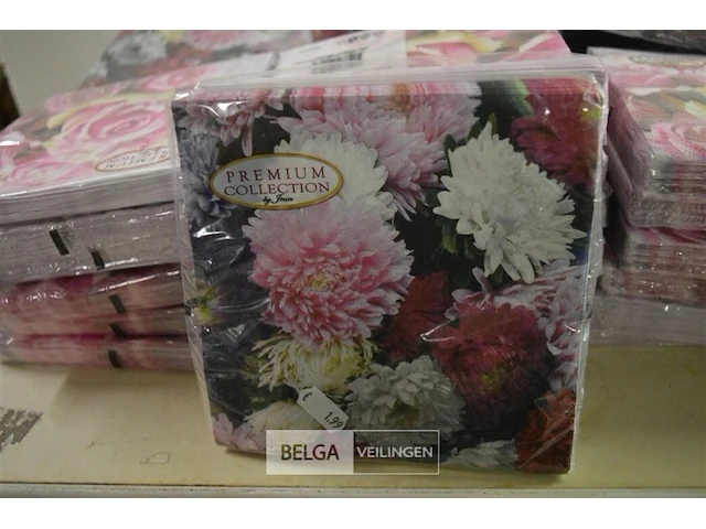 ±40x 20st servetten 33x33cm - afbeelding 3 van  4
