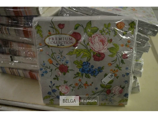 ±40x 20st servetten 33x33cm - afbeelding 2 van  4