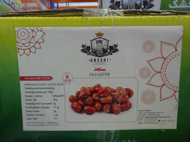 40x 6kg oleaster ansari - afbeelding 2 van  3