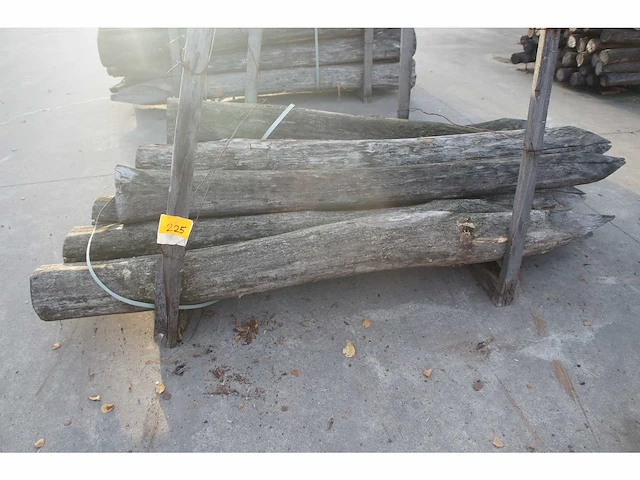 40x acacia paal dia 16/18 - afbeelding 2 van  7