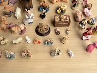 40x beeldjes biggetjes - afbeelding 3 van  5