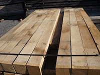40x eiken paal met diamantkop - afbeelding 4 van  4
