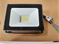 40x eversteel led breedstraler 10 watt - afbeelding 2 van  3
