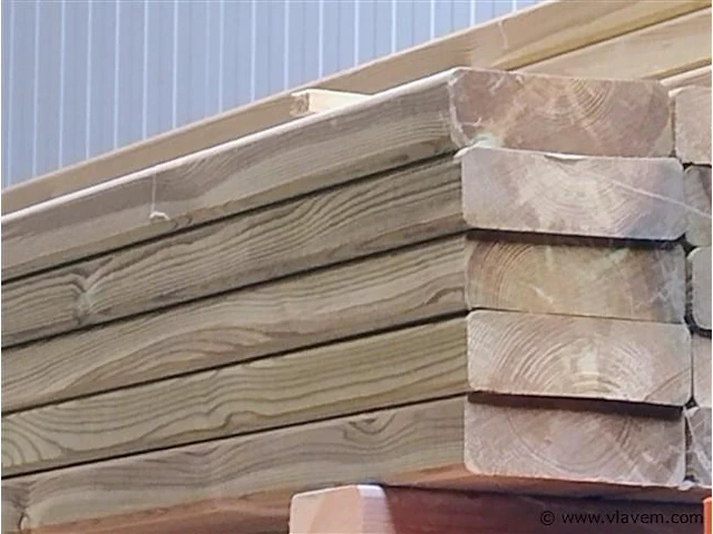 40x regel 4,4x14,4x330cm. - afbeelding 1 van  3